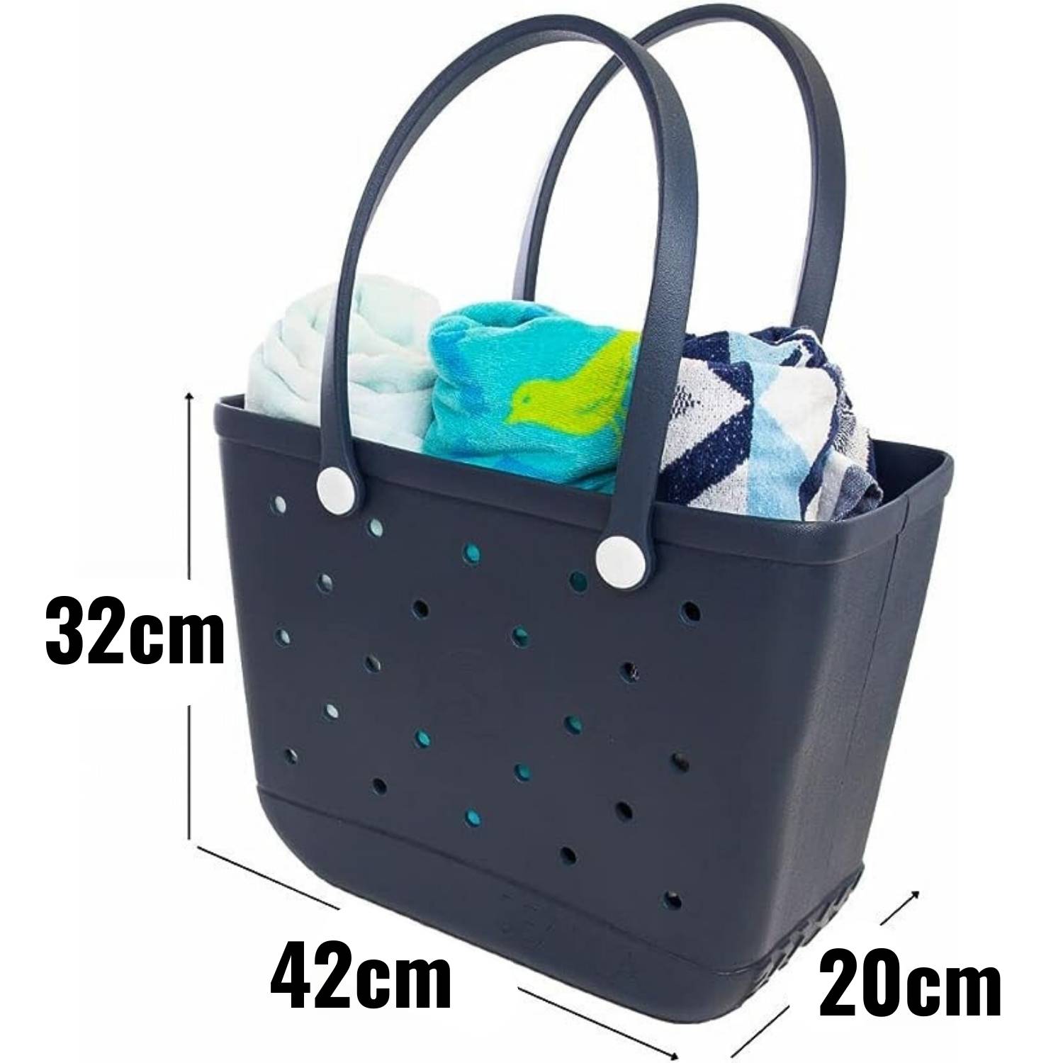 Beach Bag - Colour: Blue: image 2