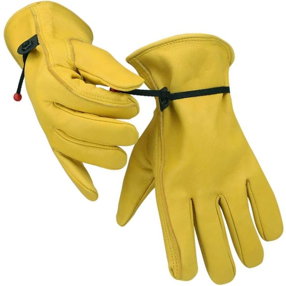 Leather Gardening Gloves - Size: S Small (Option 4): image 2