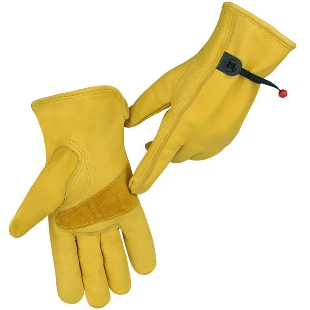 Leather Gardening Gloves - Size: S Small (Option 4): image 1