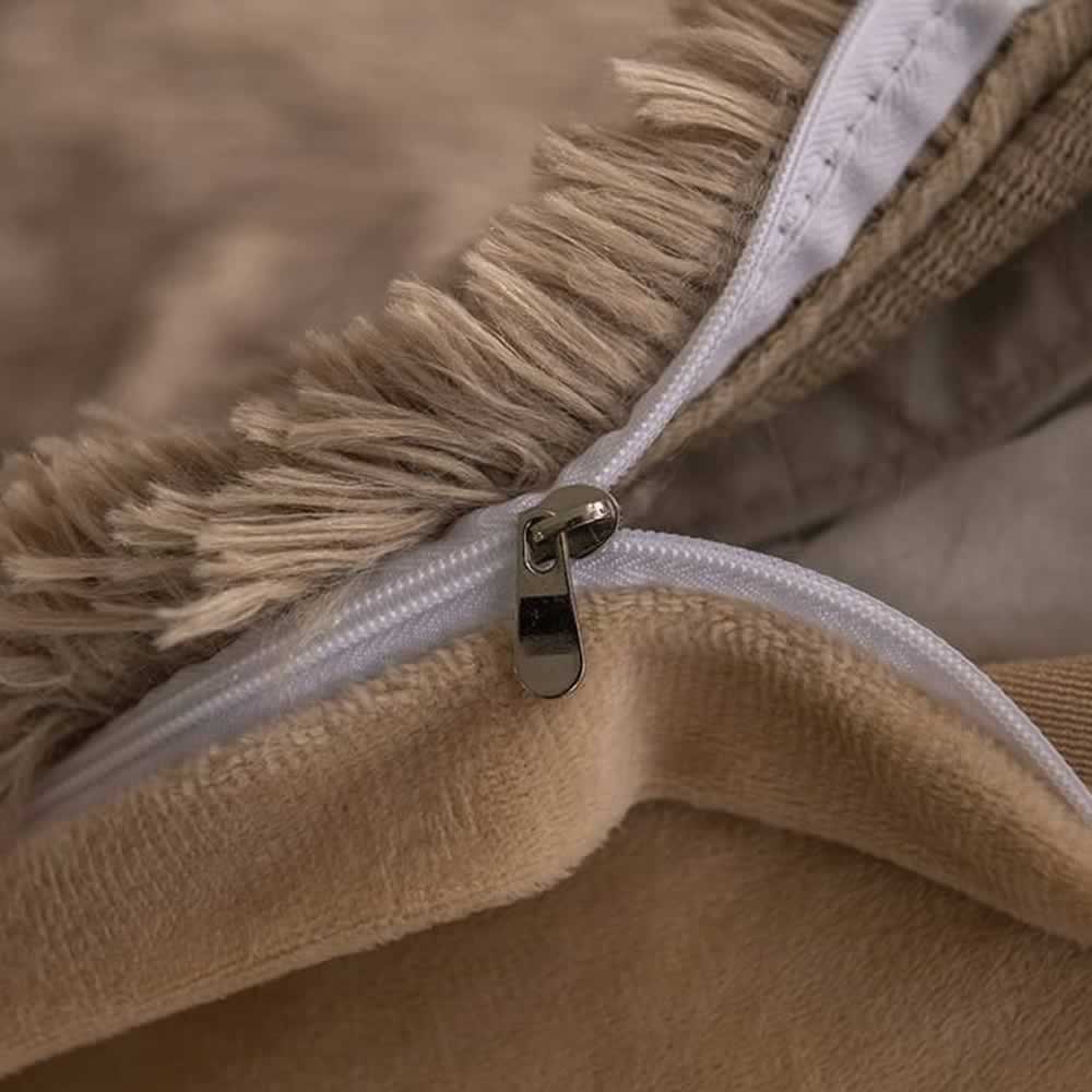 Faux Fur Comforter - Colour: Not specified / Size: Eu King 4 Piece Set: image 8