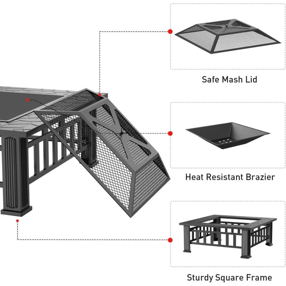 Wood Burning Firepit: image 5