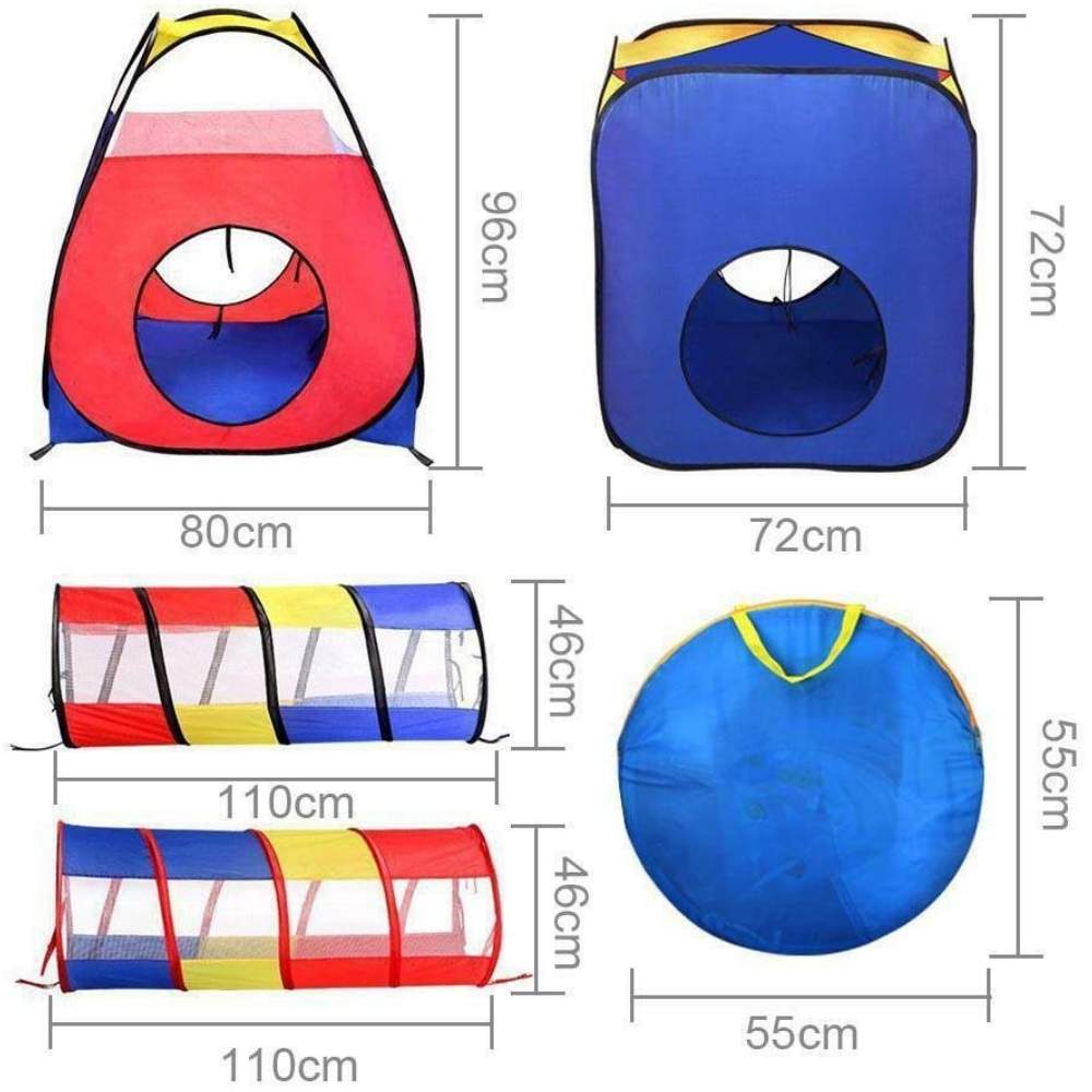 Kids Play Tent and Tunnel - Kit: Single Kit (Option 3): image 2