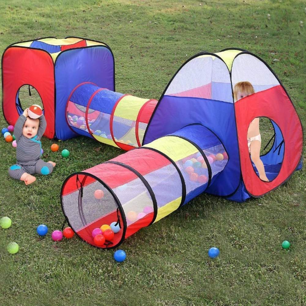Kids Play Tent and Tunnel - Kit: Single Kit (Option 3)