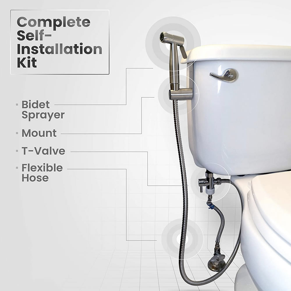 Hand Bidet Kit - Kits: Single Kit