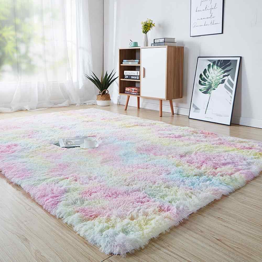 Rainbow Rug - Size: Medium Rug 80cm X 160cm 31 X 63 (Option 1): image 3