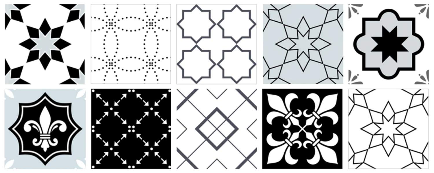 Tile Stickers - Colour: Mz 6 002 (Option 1): image 4
