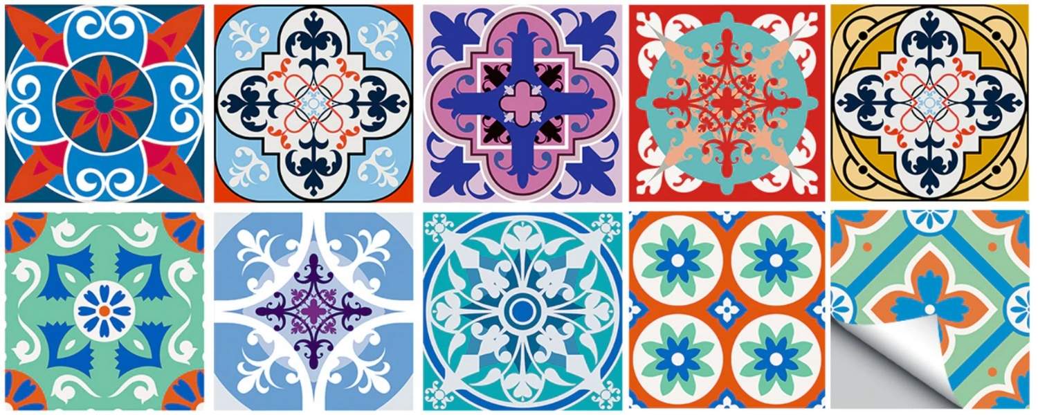 Tile Stickers - Colour: Mz 6 002 (Option 1): image 5