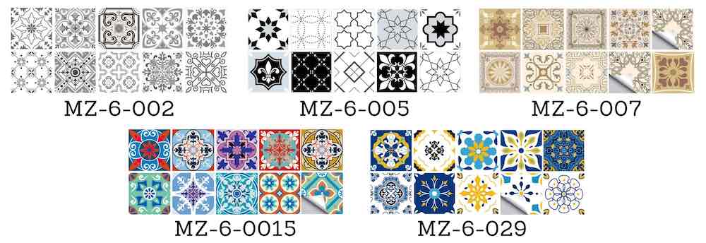 Tile Stickers - Colour: Mz 6 002 (Option 1): image 7