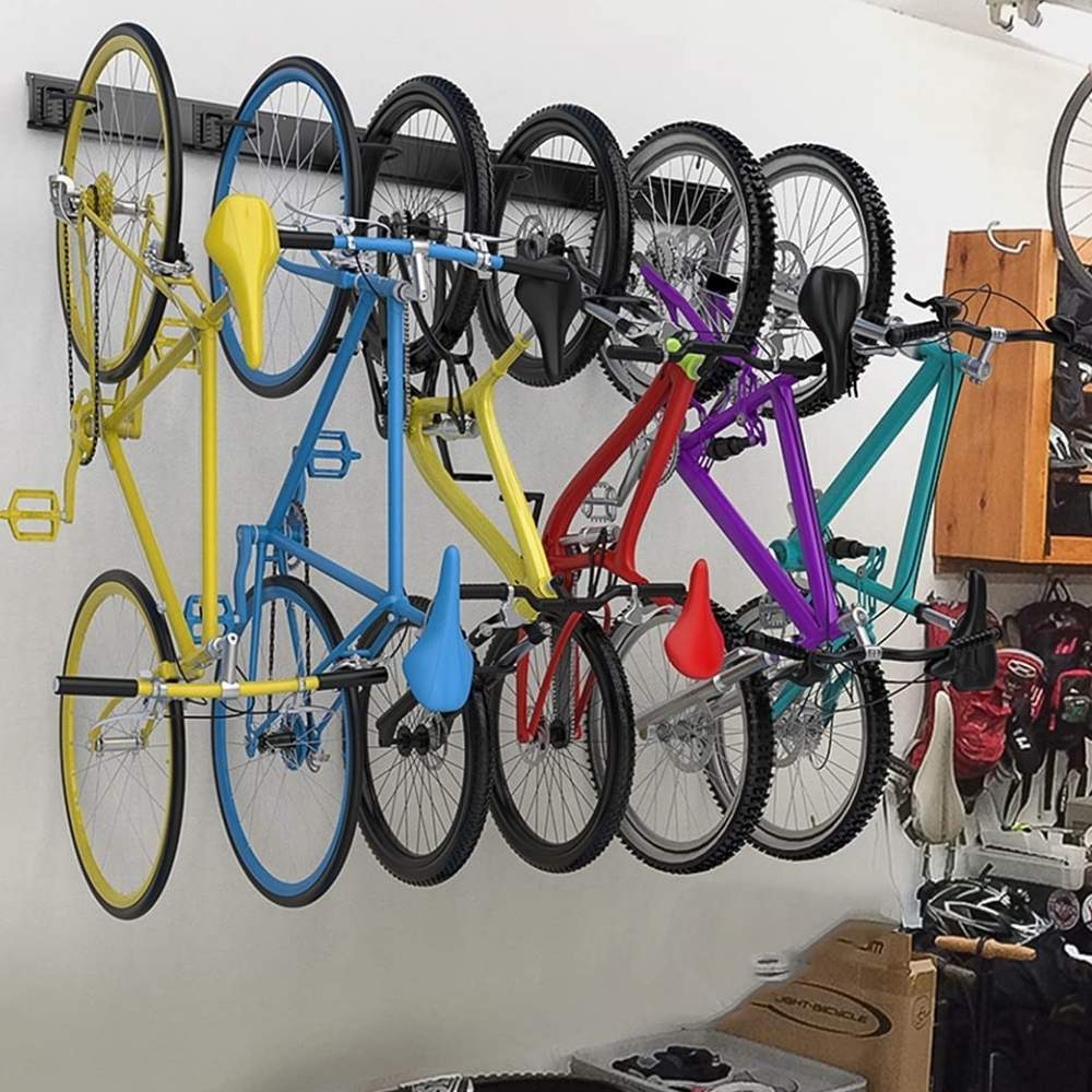 Wall Bike Storage - Rack: 4 Bike: image 4