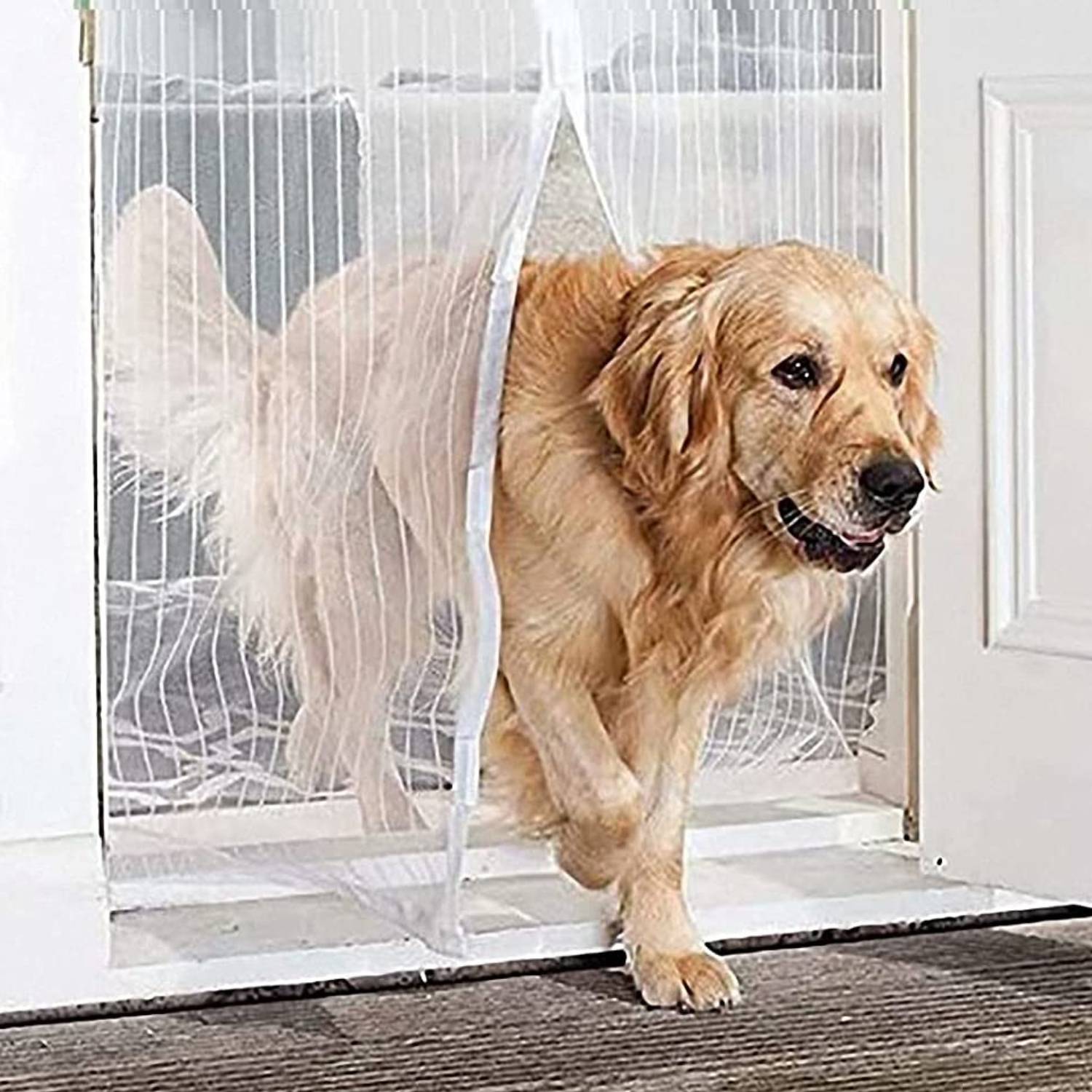 White Door Screen - Door Screen Size: 60cm X 210cm: image 3