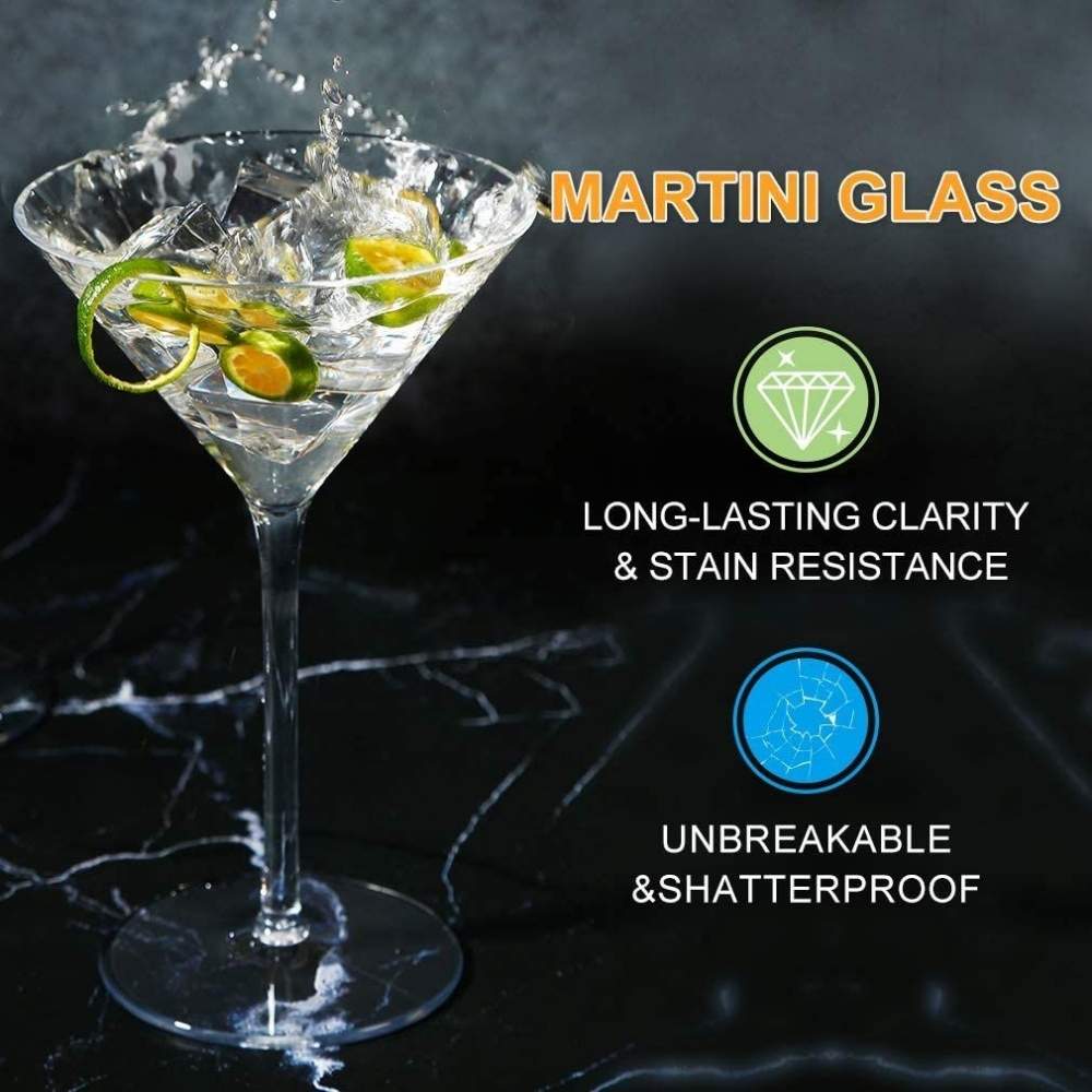 Plastic Martini Glass: image 4