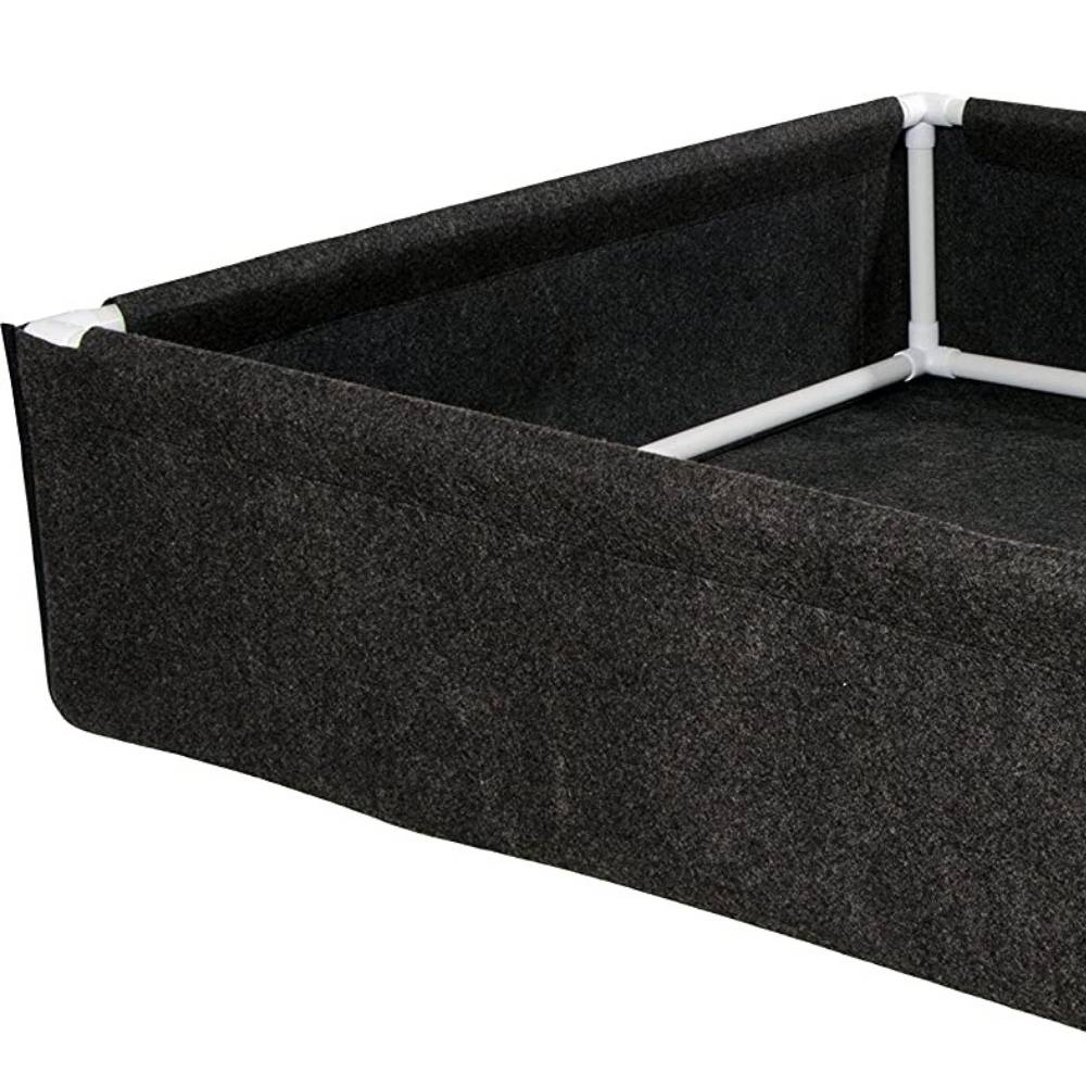 breathable raised garden bed