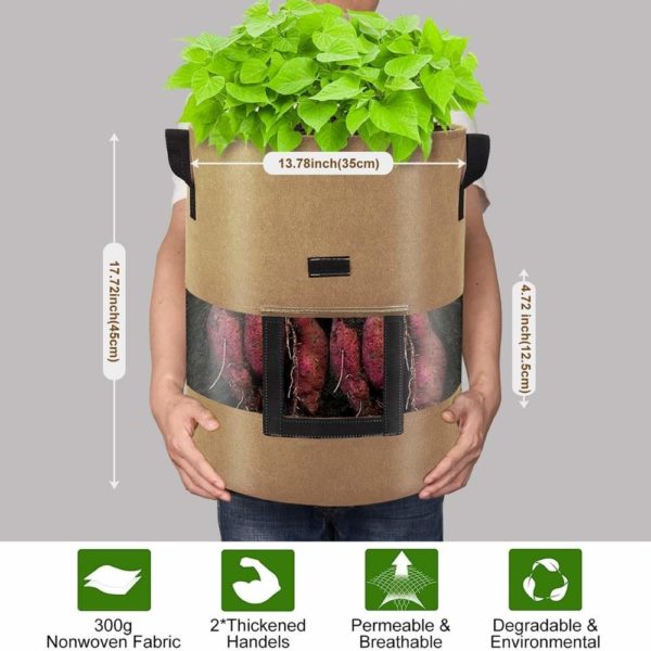 buy fabric potato planting bag online